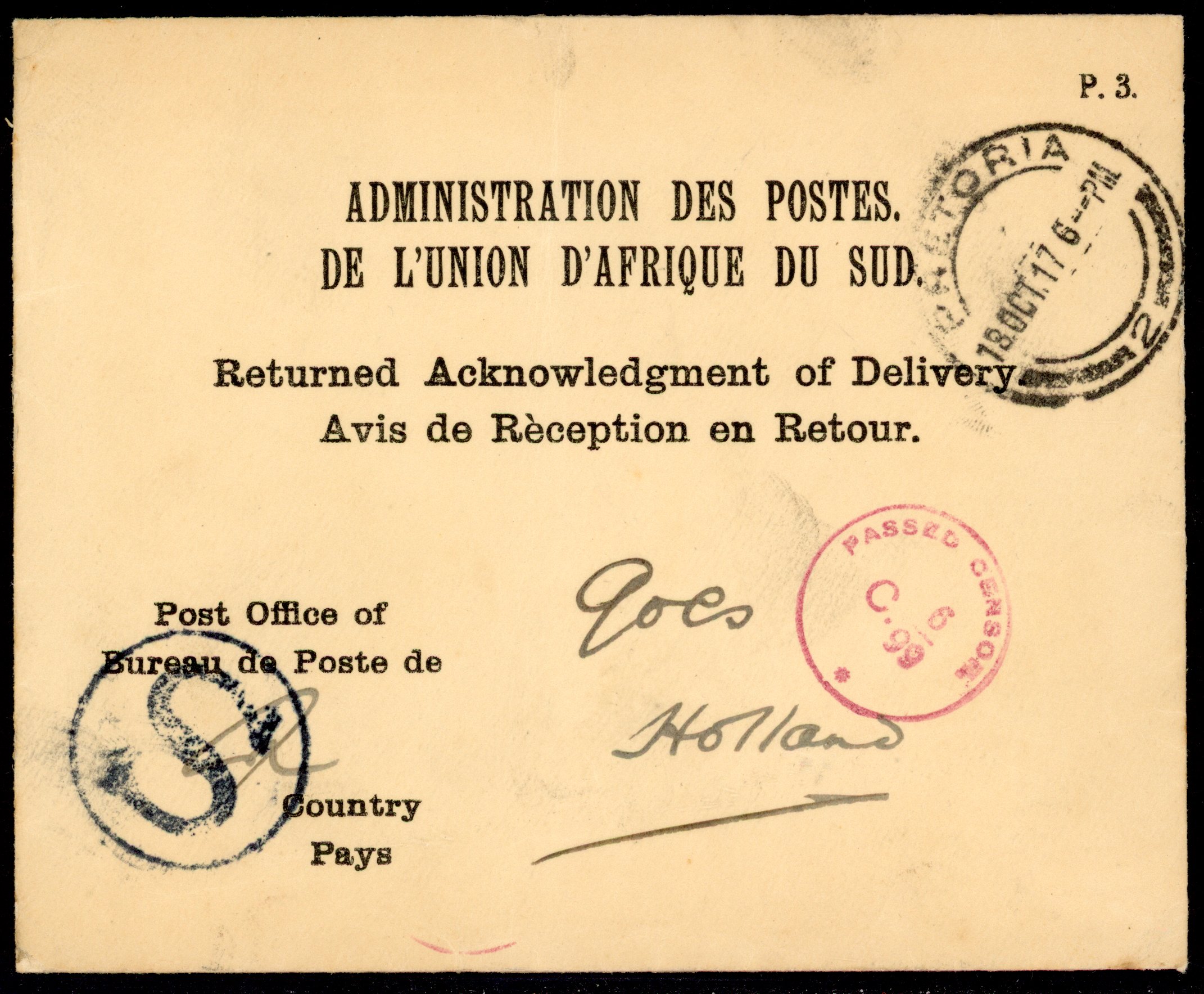 POSTAL HISTORY: QV to KGVI range of nine assorted covers/cards