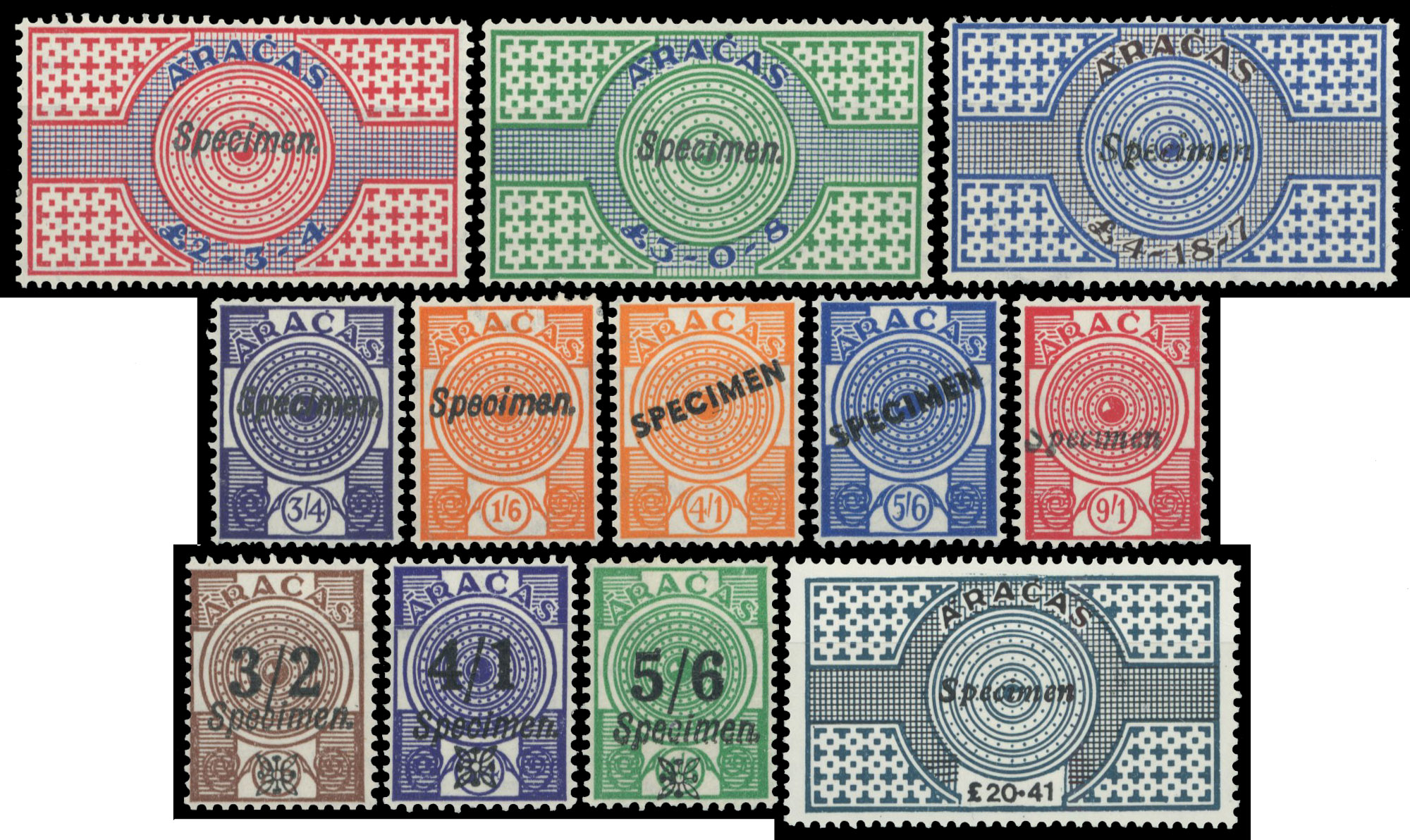 Ireland. National Insurance. 1952-73 Specimen group