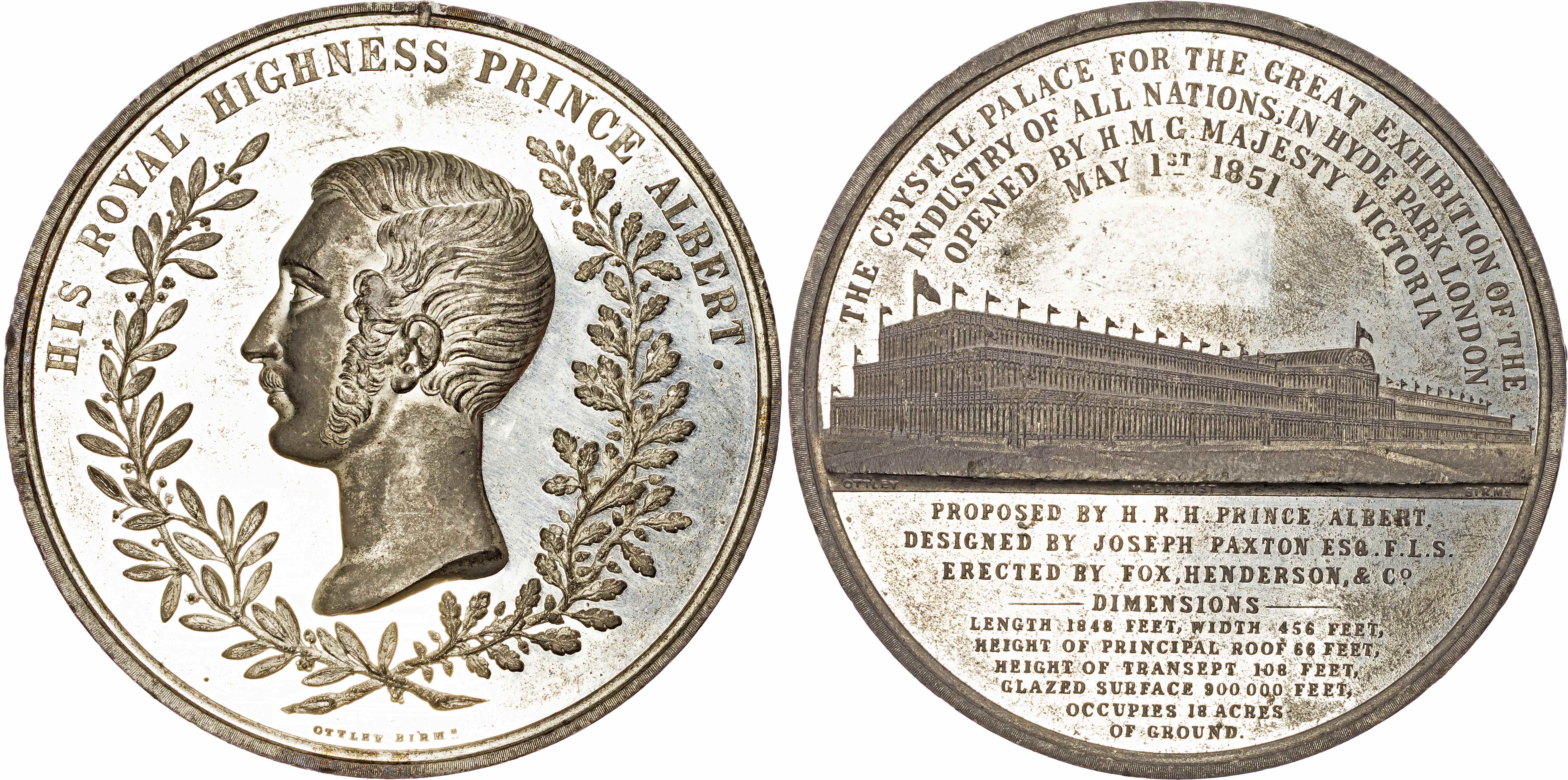 Victoria (1837-1901), The Great Exhibition, Hyde Park, 1851.