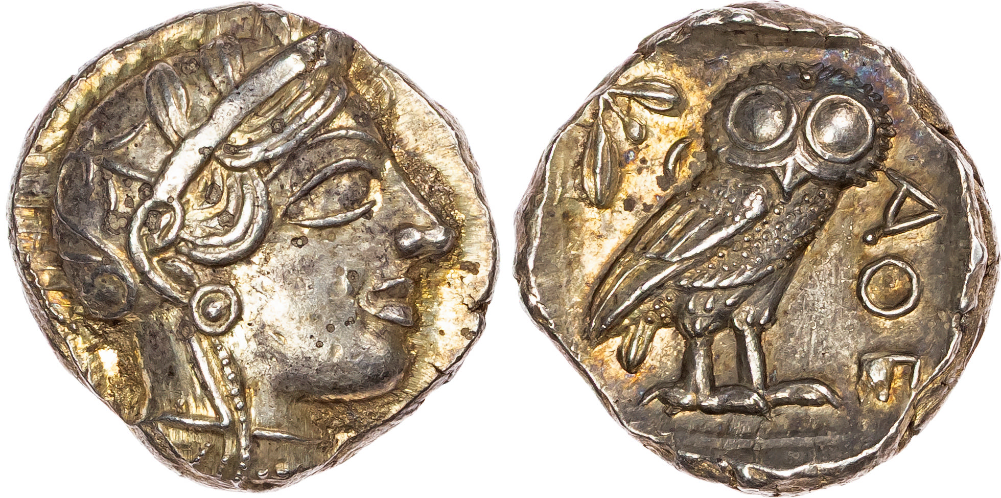 Attica, Athens (c. 454-404 BC) AR Tetradrachm, 17.23g.