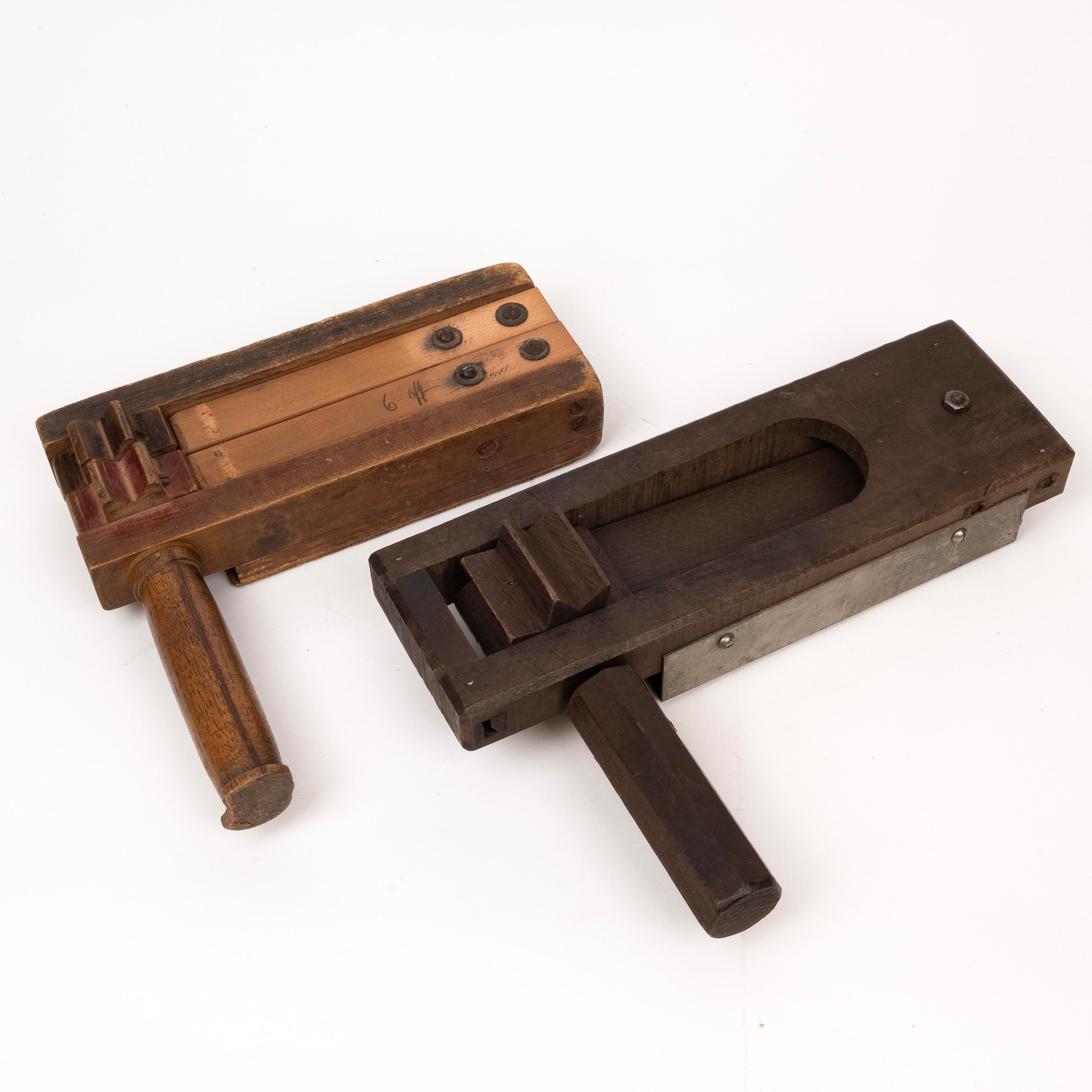 WWI 1915 dated Gas Rattle, WWII 1945 dated Gas Rattle