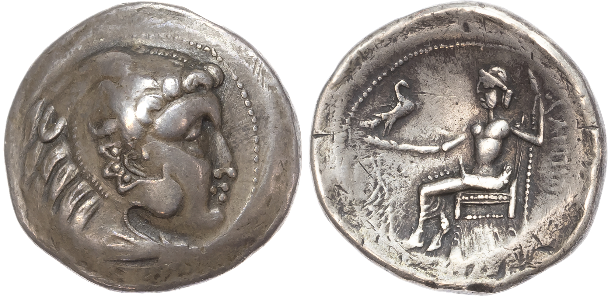 Danubian Celtic Tribes, imitating, Philip III, AR Tetradrachm, c. 3rd – 1st Century BC, 16.16g. 