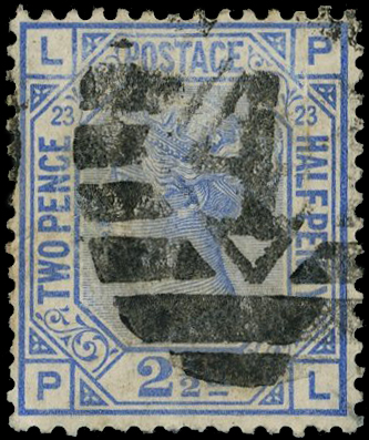 Great Britain 1868 The Fore Street Warehouse Coy (Limited) unofficial underprint Spec. PP121