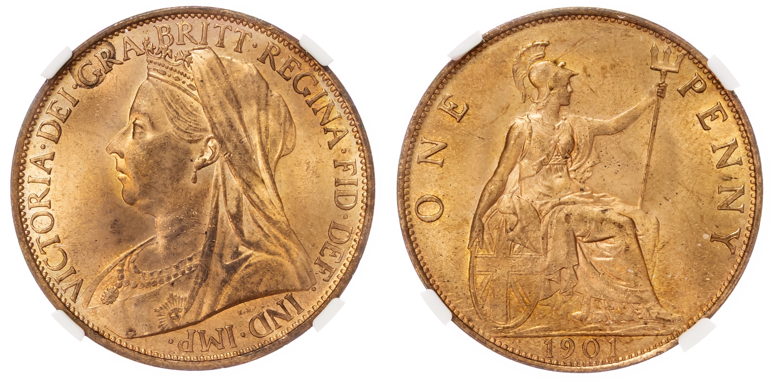 Victoria (1837-1901), Penny, 1901. 