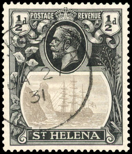 St Helena SG 97gw used