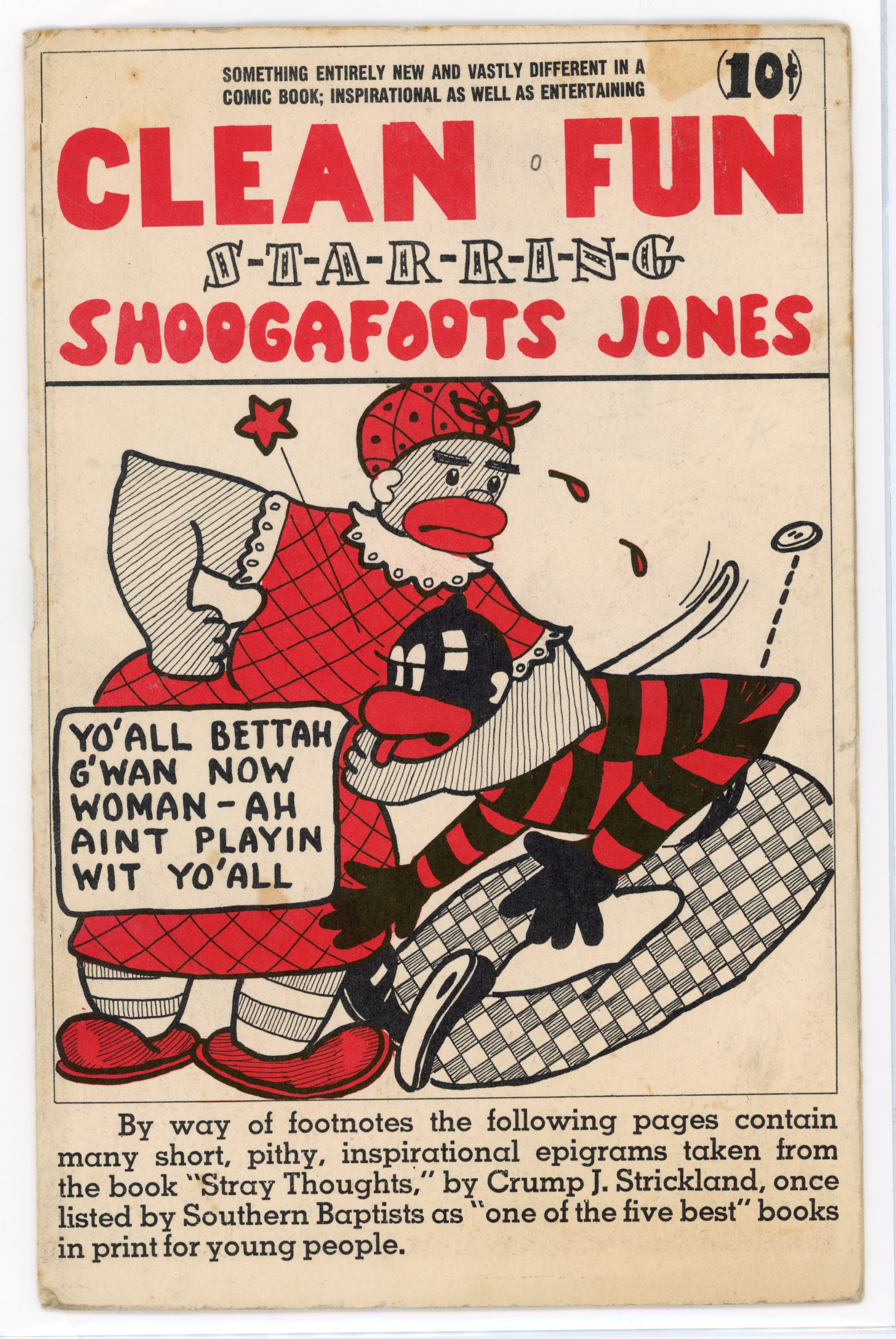 Clean Fun, Starring "Shoogafoots Jones" #nn (Speciality Book Company, 1944) 