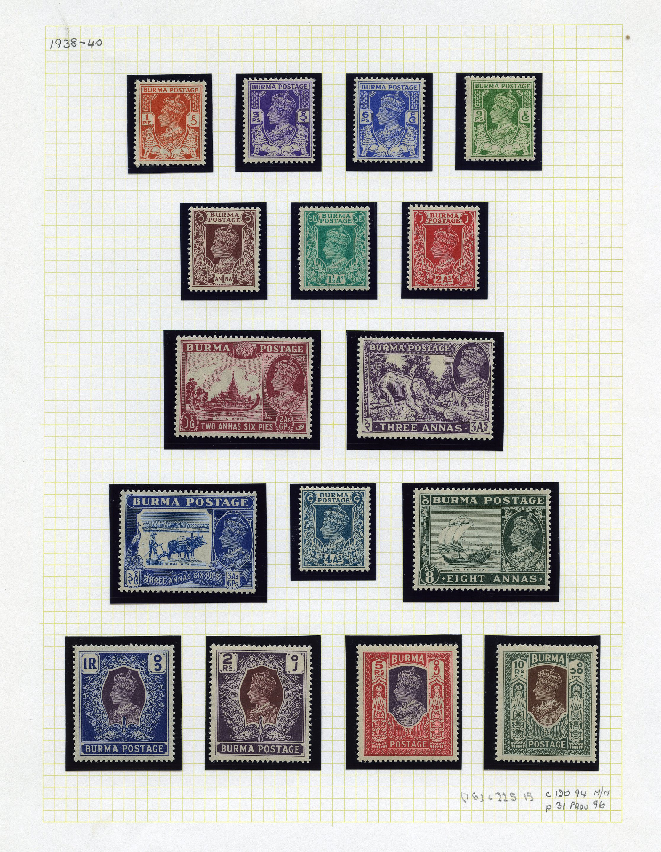 Mainly mint collection including 1938-40, 1946...