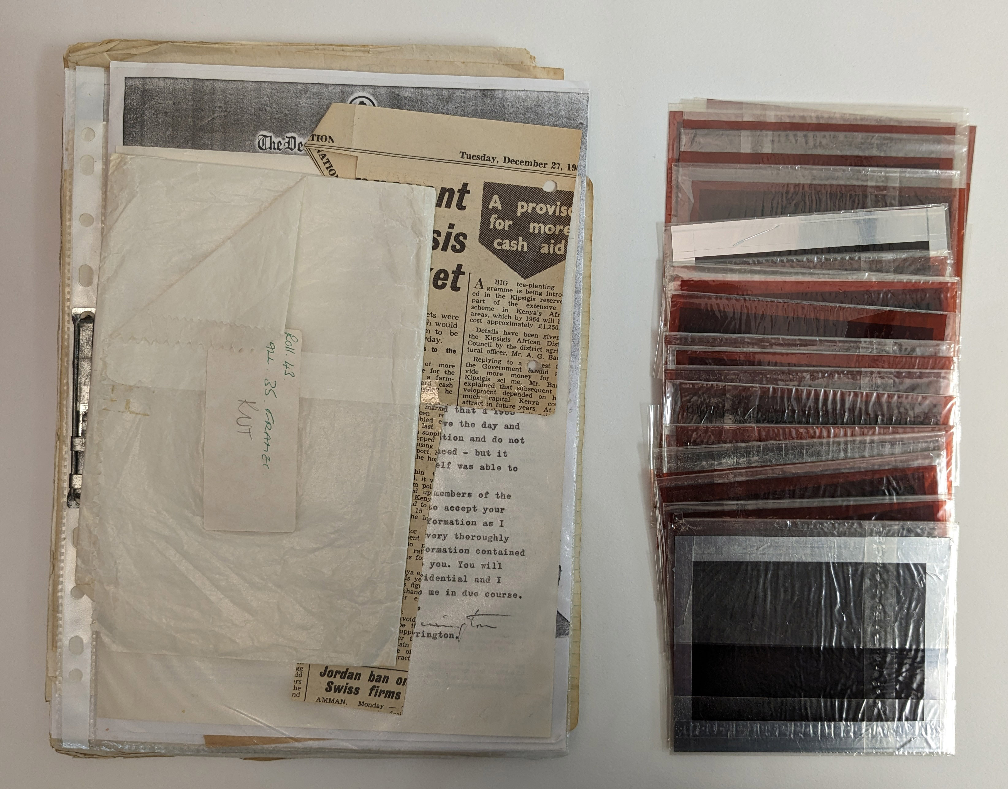 KUT Literature & correspondence