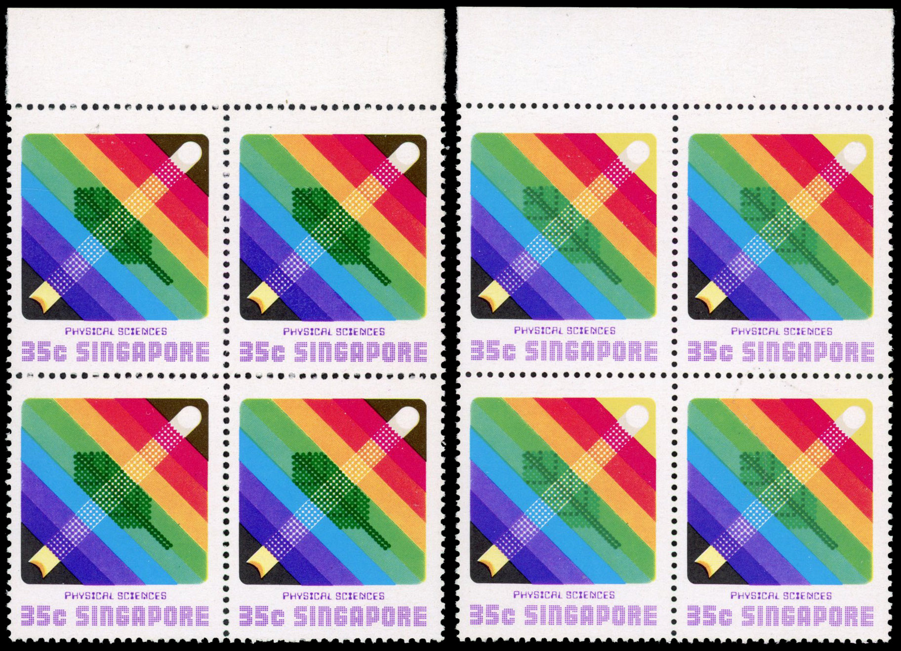 Singapore SG 316a block mint