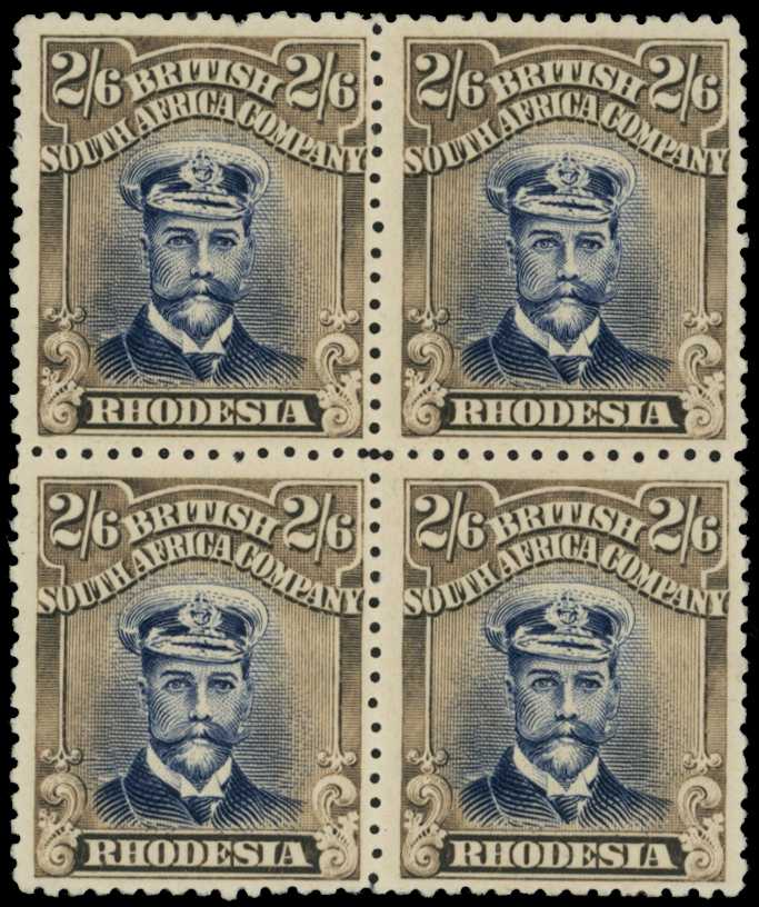 1922-4 2/6d Head Die IIIB, perf 14, white...