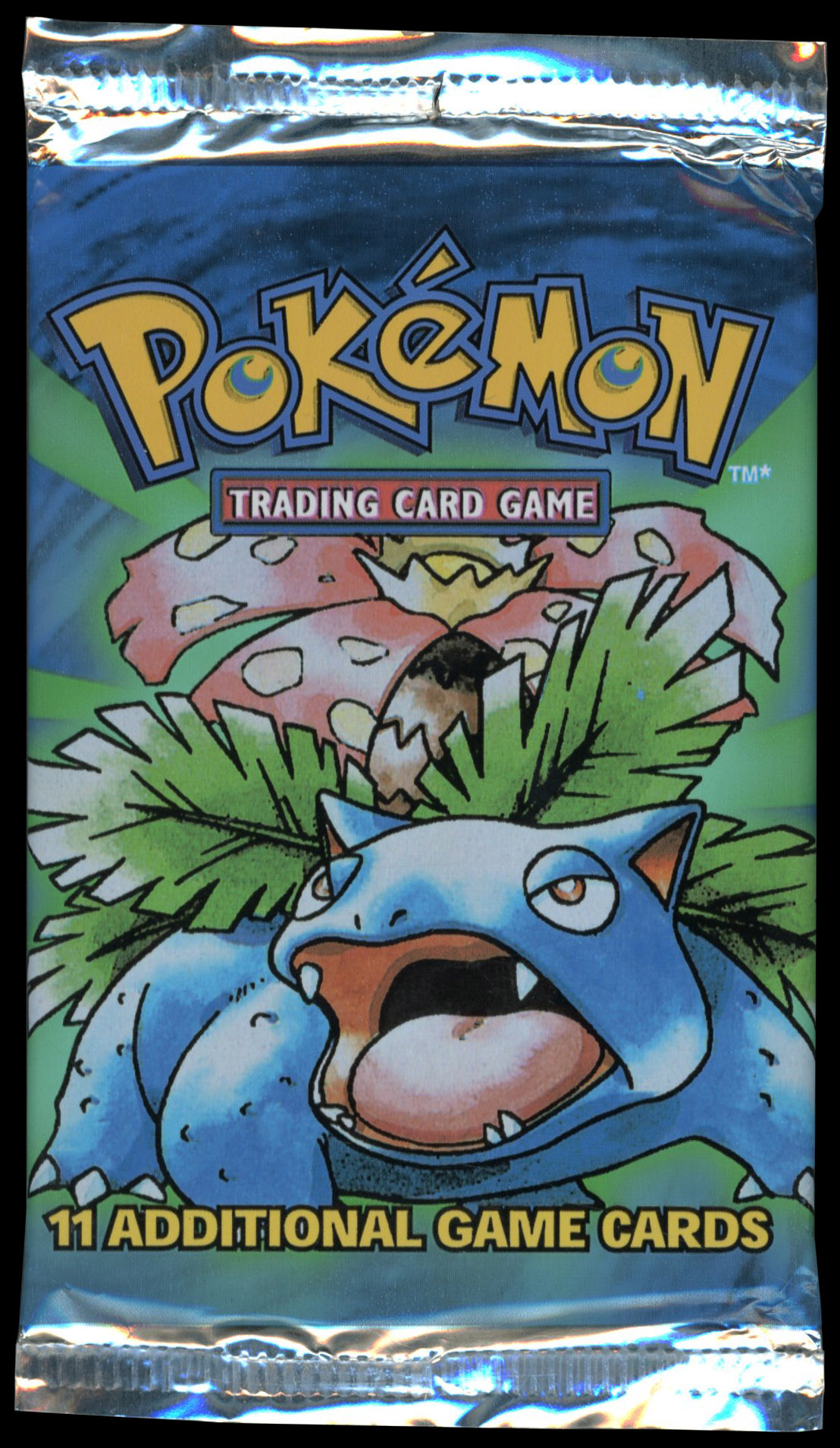 Base Set Sealed Booster Pack - Venusaur Artwork - Weight In Description