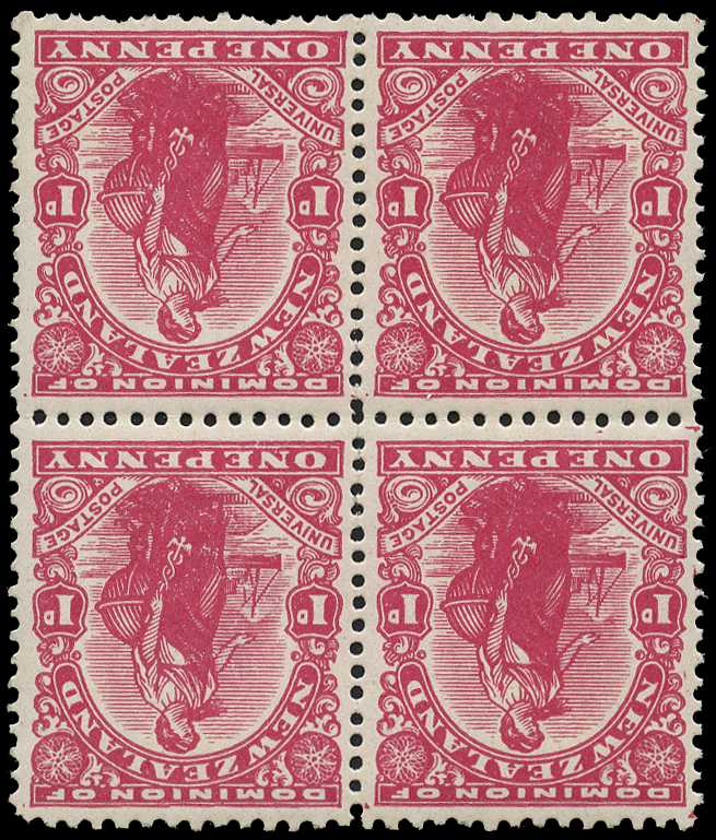 1926 Wiggins Teape paper 1d rose-carmine...