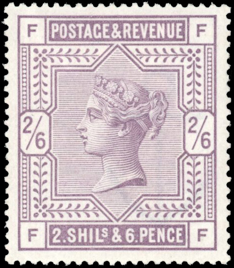 Great Britain 1883 SG 178 2s6d lilac mint
