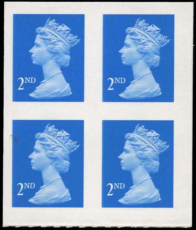 2000 (2nd) bright blue horizontal...