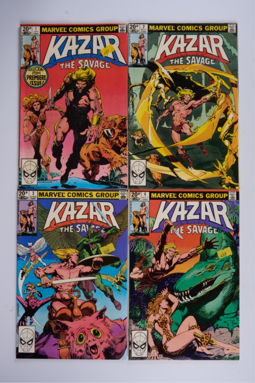 Ka-Zar the Savage Complete Set (Marvel Comics, 1981-1982) Bundle of 34