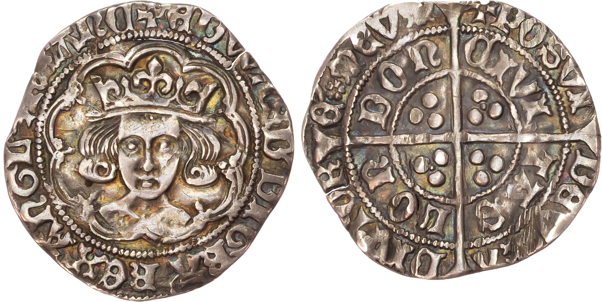 Edward IV (Second Reign, 1471-1483) Groats (2), London mint.