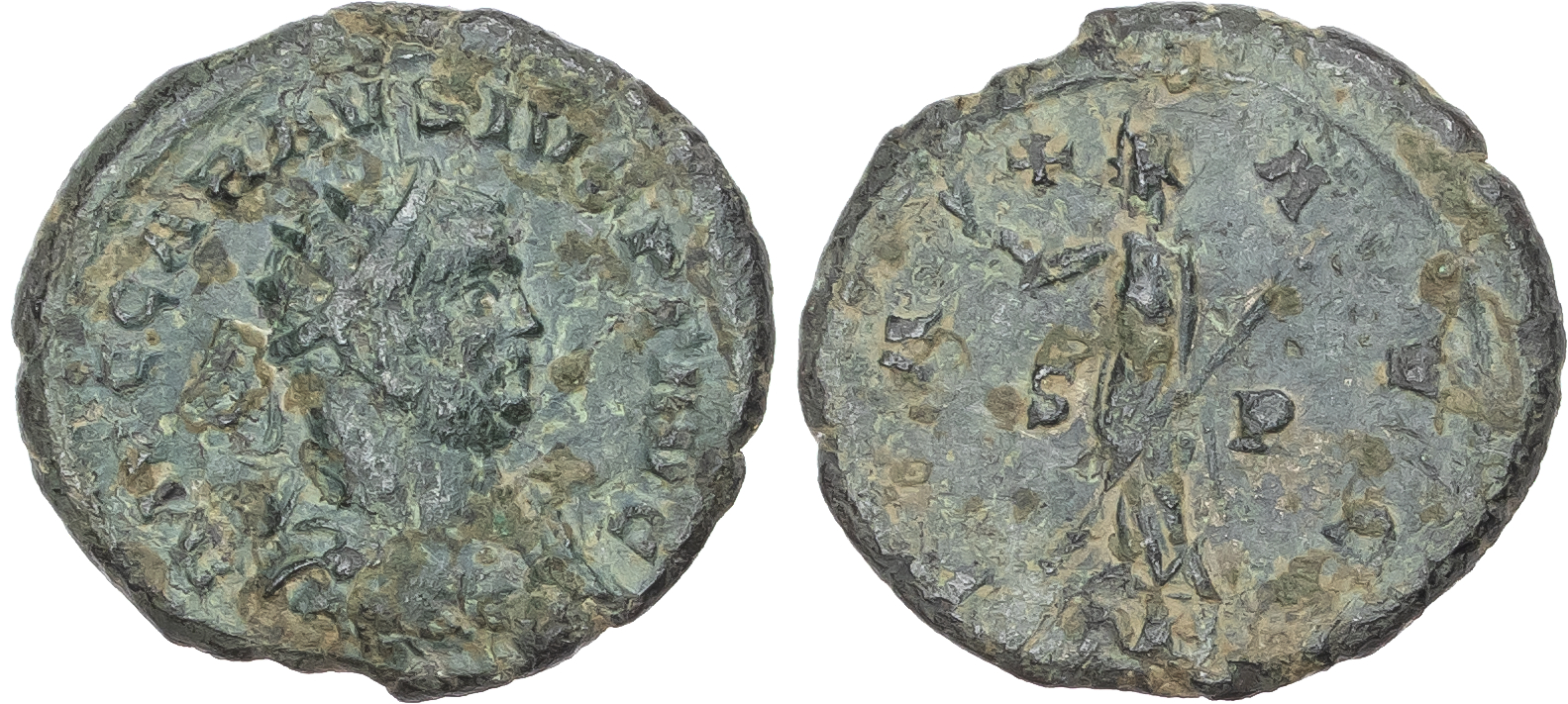 Carausius (AD 286-293), Bronze Antoninianus, uncertain mint.