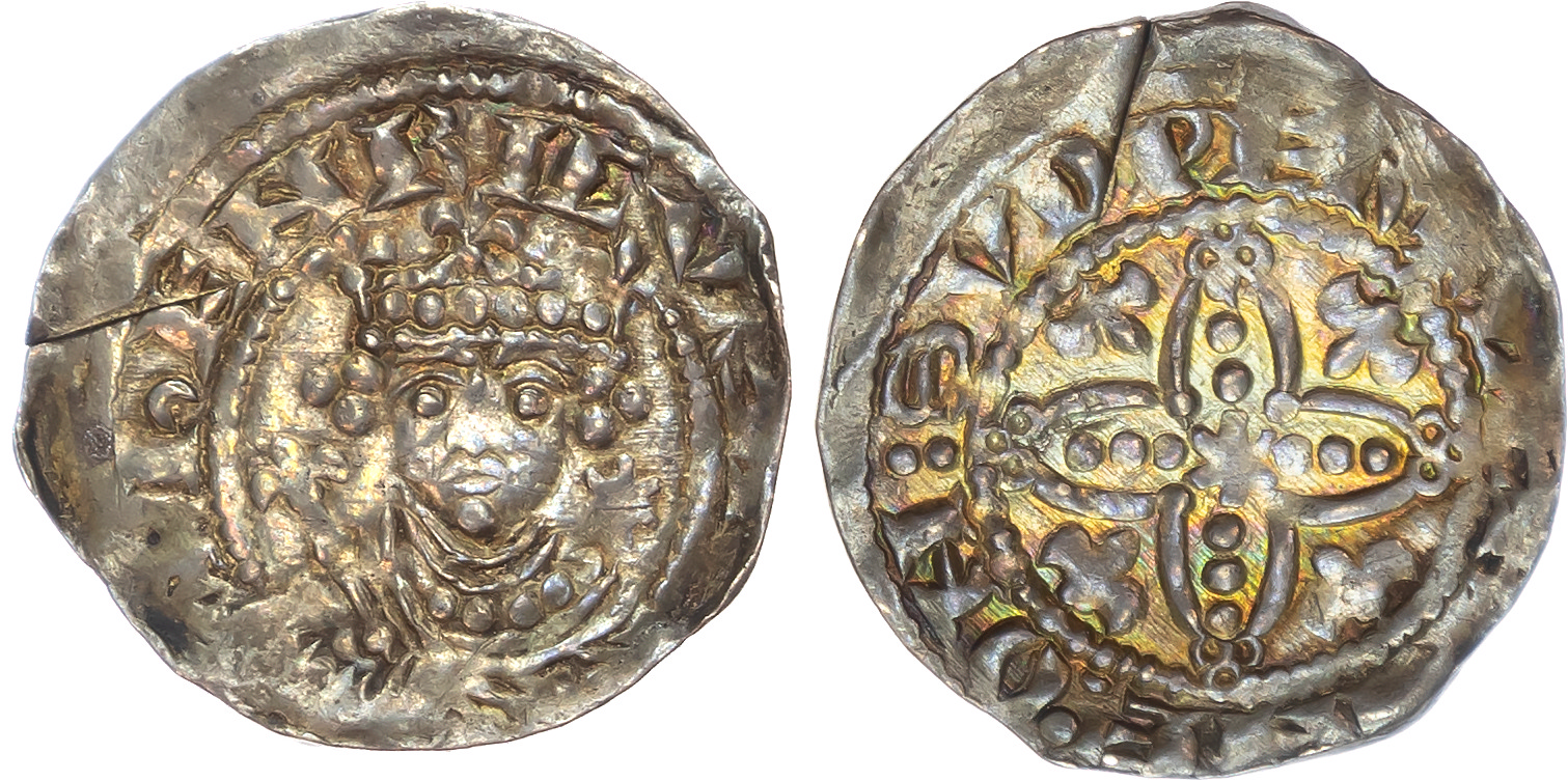 Henry I (1100-1135), Penny, Type 14, Southwark mint, moneyer Leofwine.