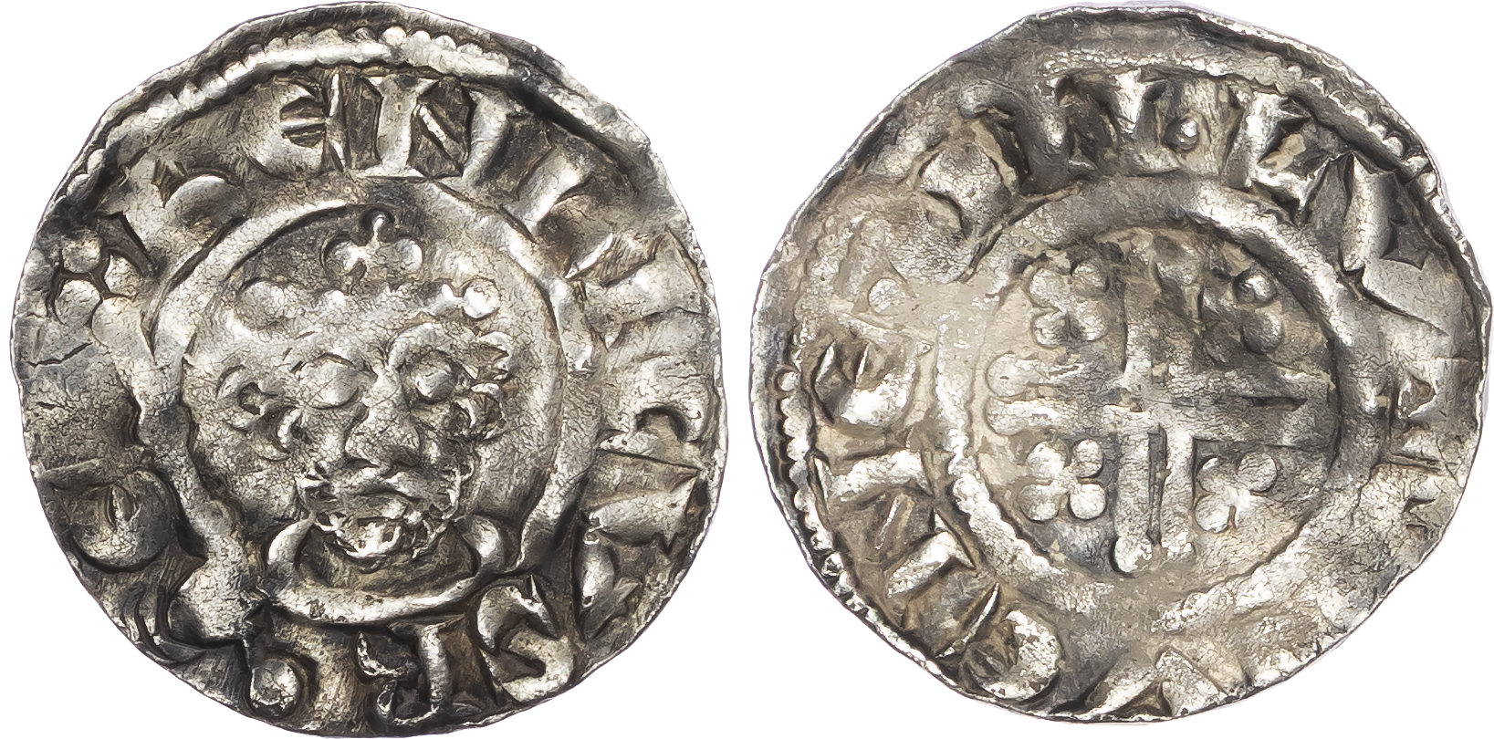 Richard I (1189-1199), AR Penny, Short Cross Coinage, Class 3ab2, London mint, Stivene as moneyer.
