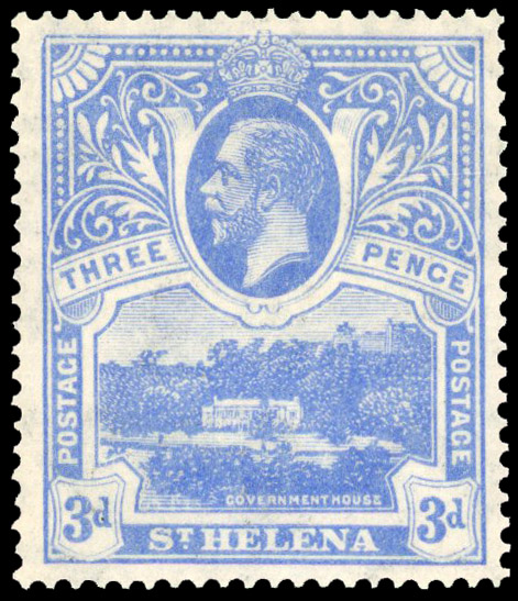 St Helena SG 101y mint