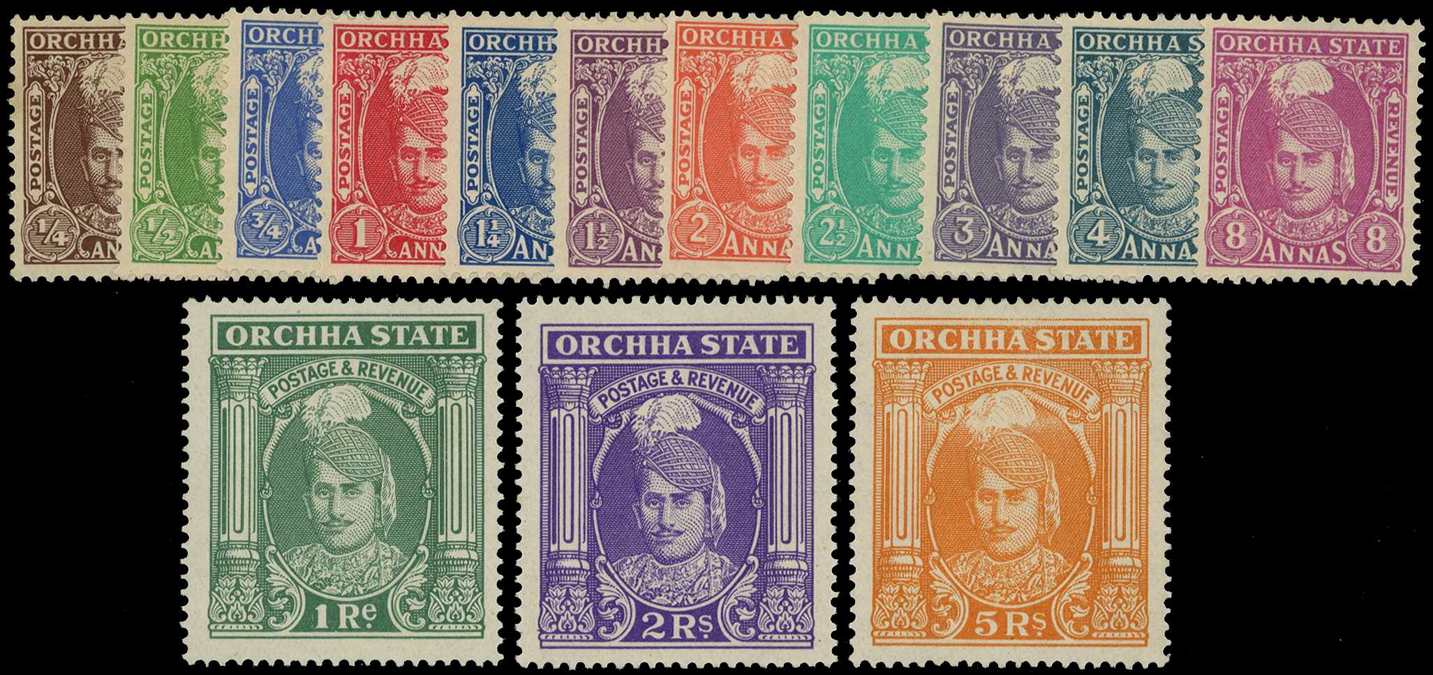 1939 set of 5r with part to large part o.g.,...