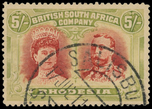 5s deep rose-red and yellow-green RSC E/F group used