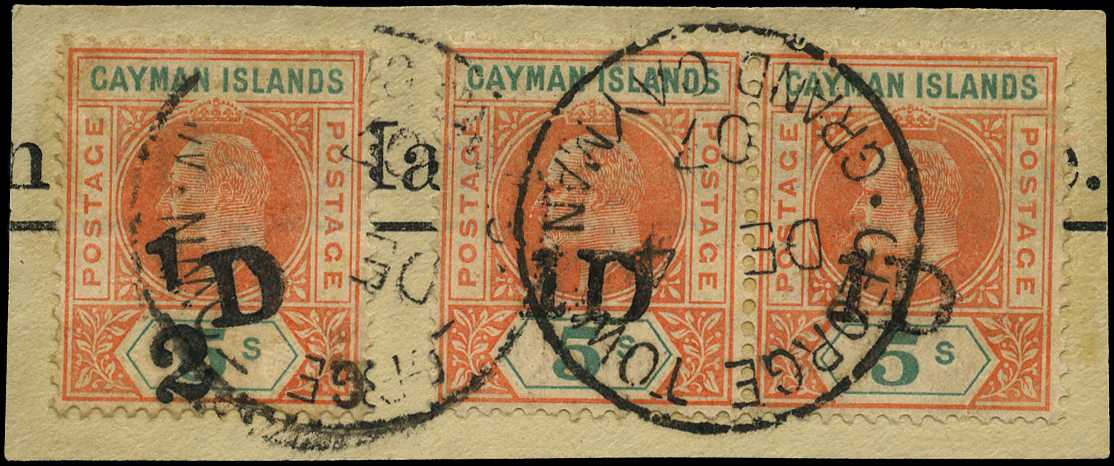 1907 "Dented Frame" variety of "1D" on...