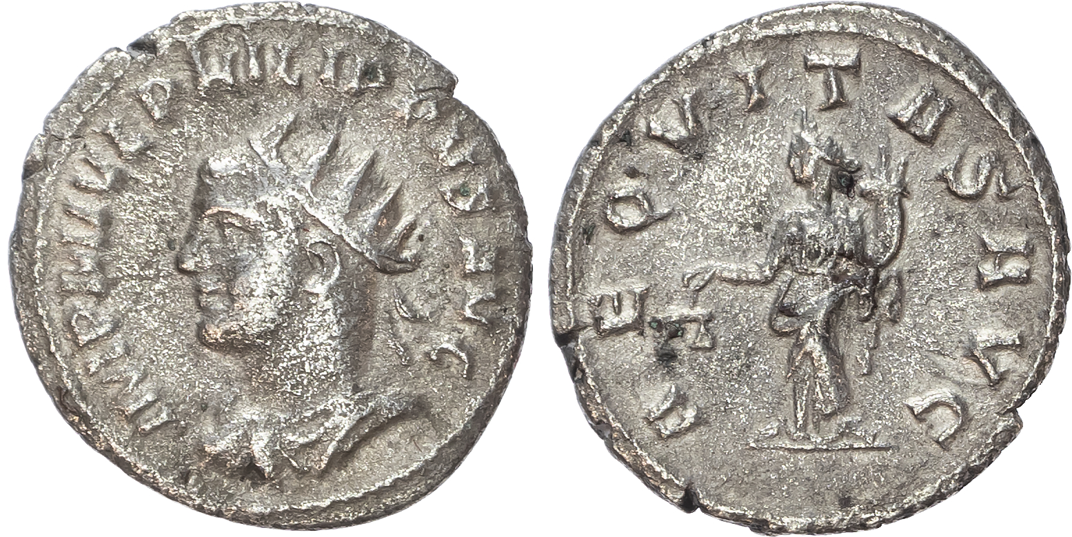 Philip II (AD 247-249) AR Antoninianus, Antioch, AD 247, 3.49g. 