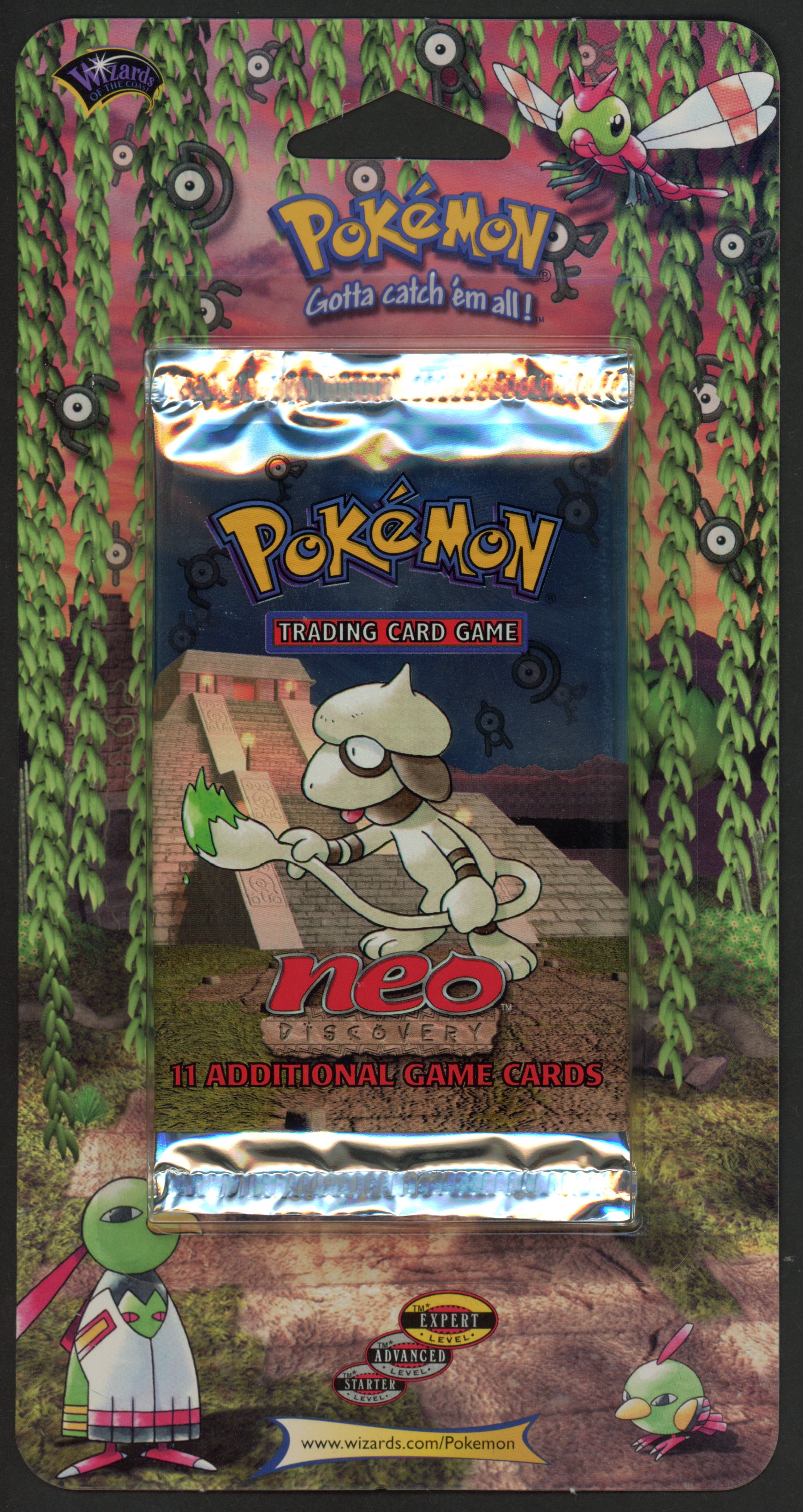 Pokémon TCG - Neo Discovery Blister Pack Smeargle Art Factory Sealed