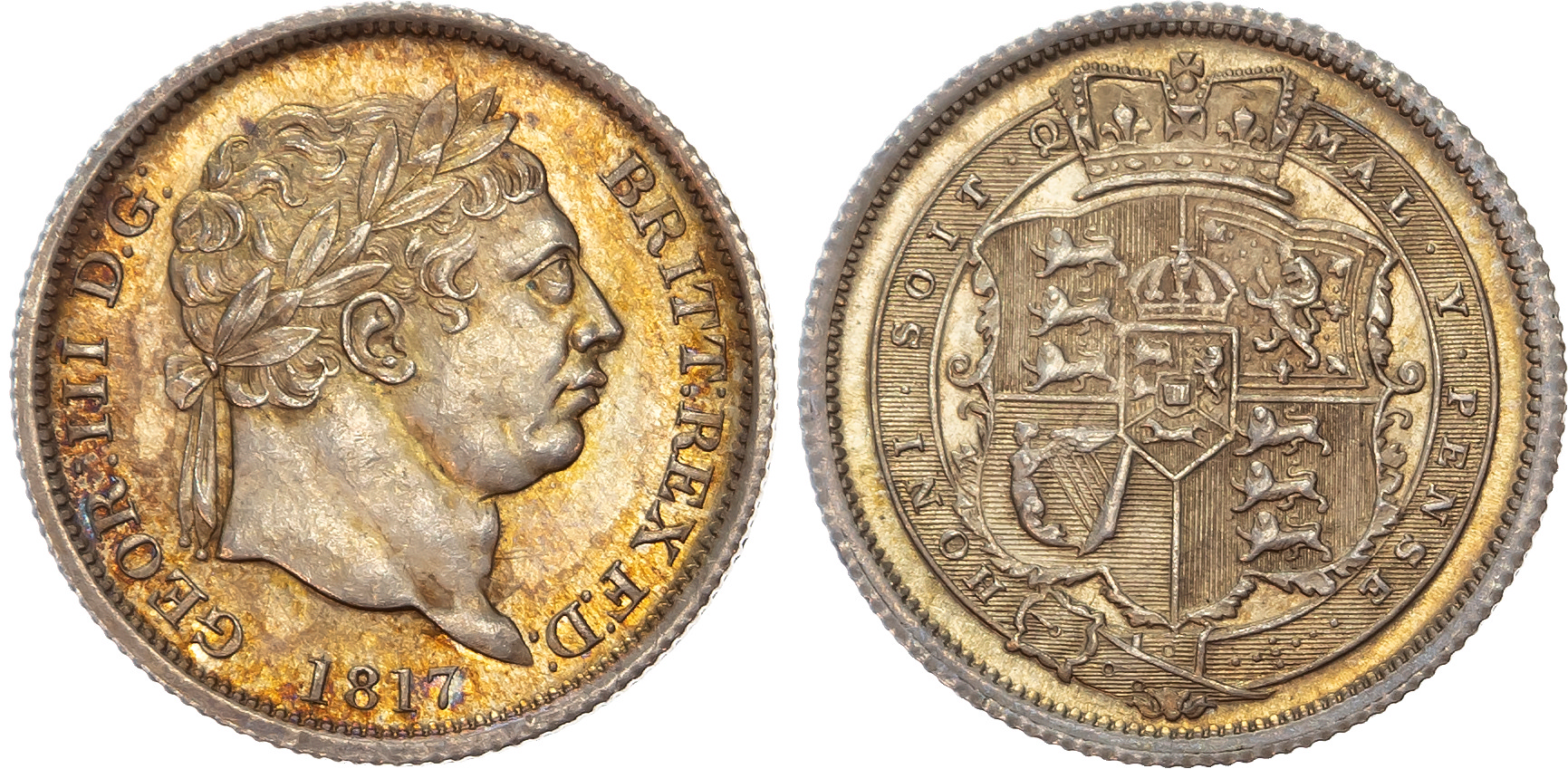 George III (1760-1820), Shilling, 1817