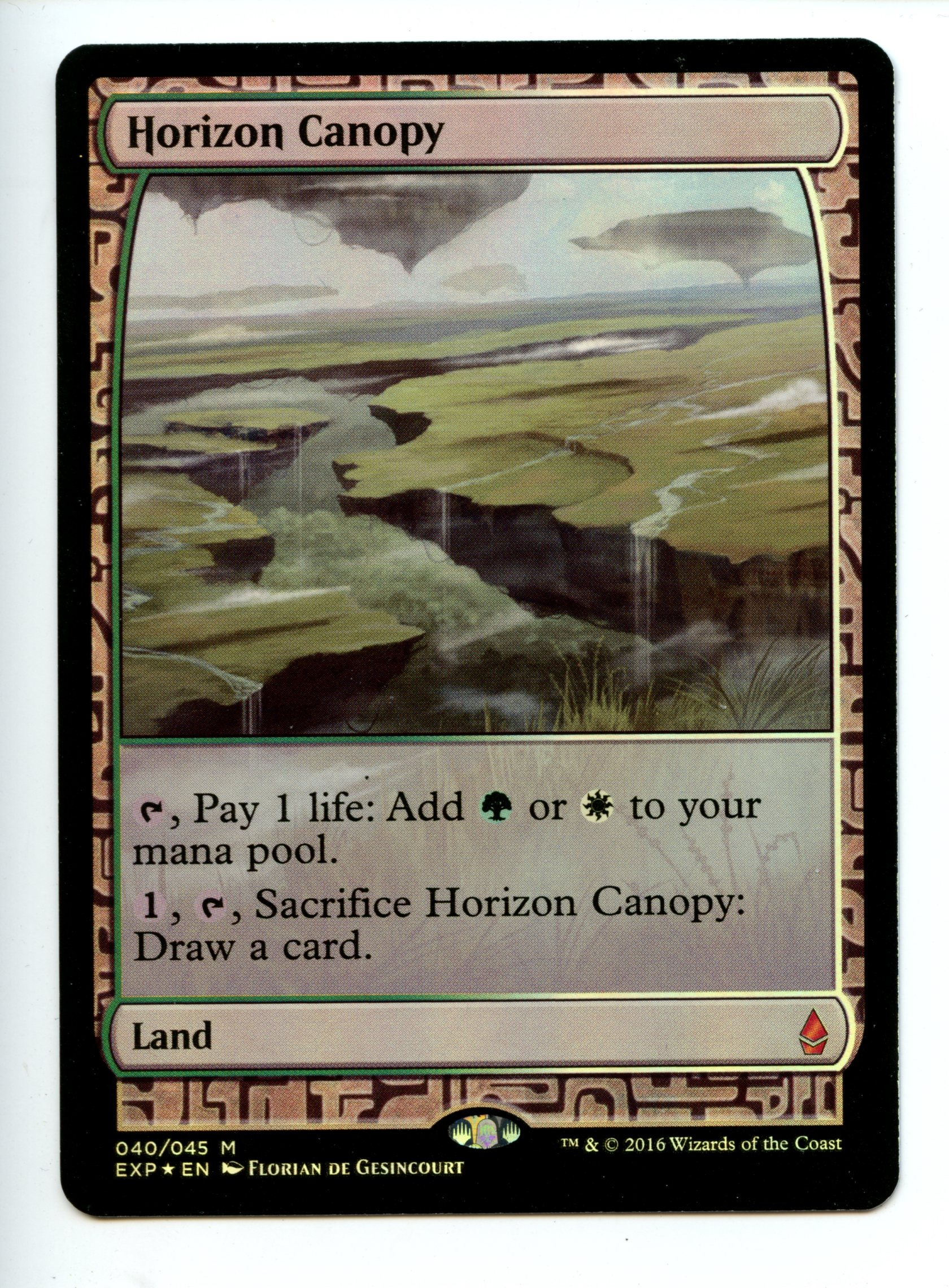Magic the Gathering - Horizon Canopy   - Zendikar Expeditions  - Near Mint