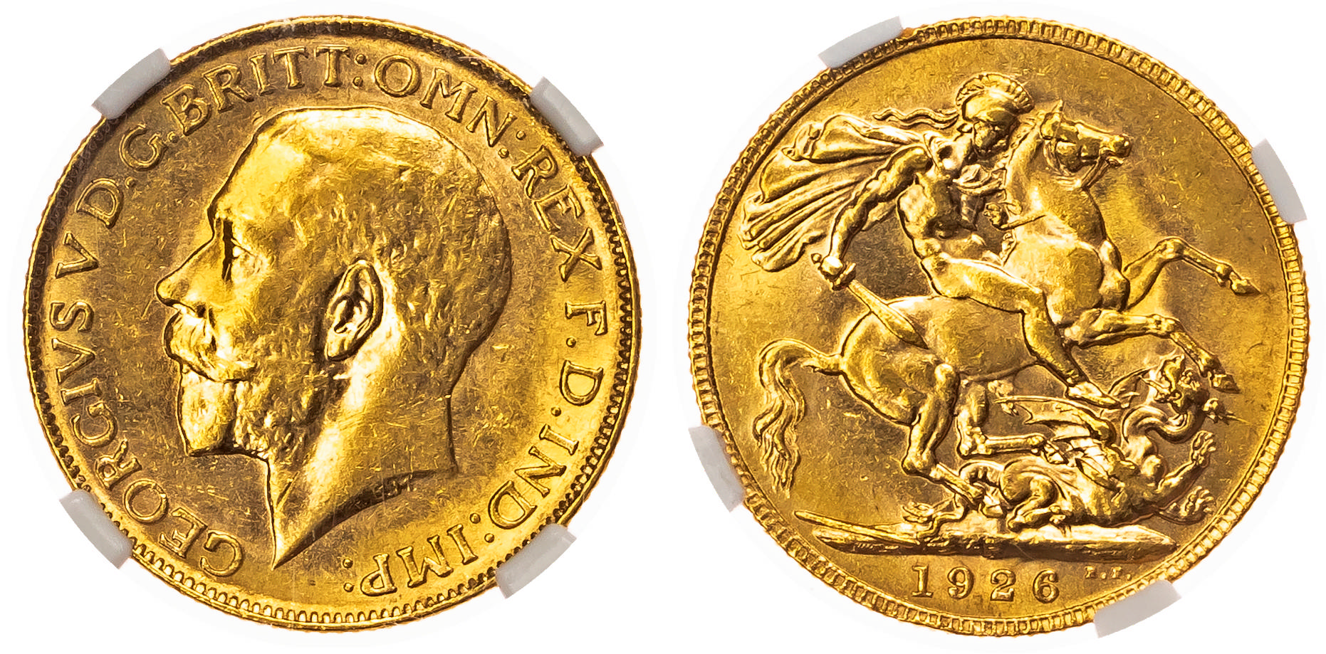 George V (1910-36), Sovereign, 1926, Perth mint.