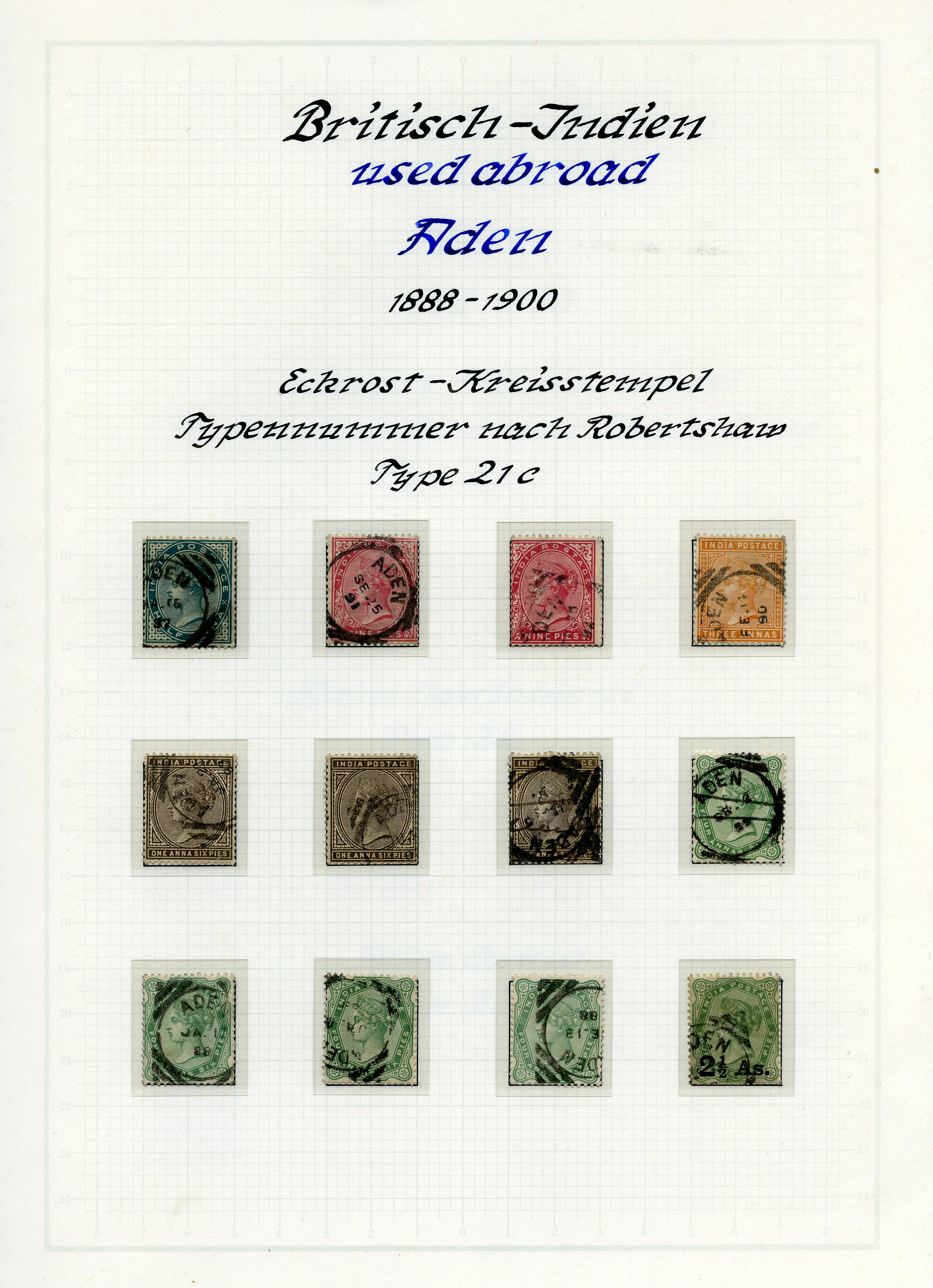 INDIA USED ABROAD: selection arranged on...