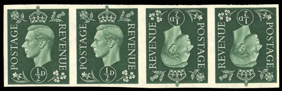 1937 ½d deep green. Superb unmounted...