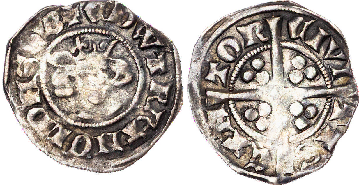 Edward II (1307-1327), AR Penny, Canterbury mint.