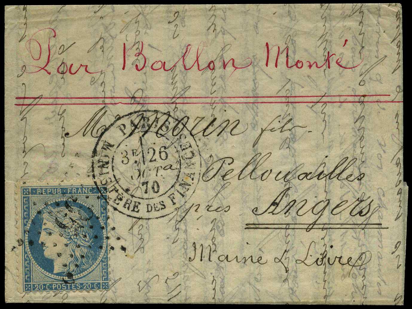 Nineteenth Balloon of the Siege: 1870...