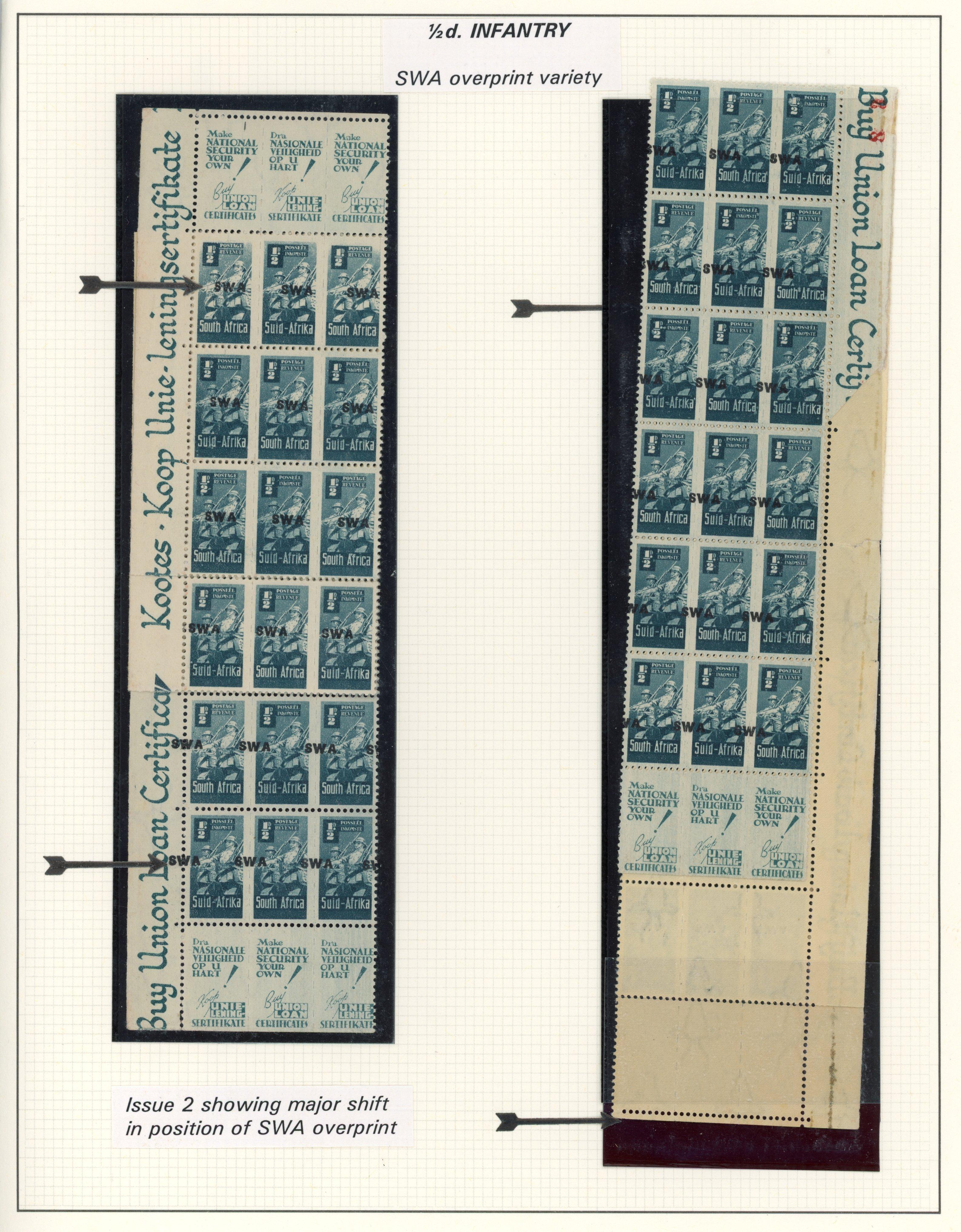 SWA SG 114-130b collection mint