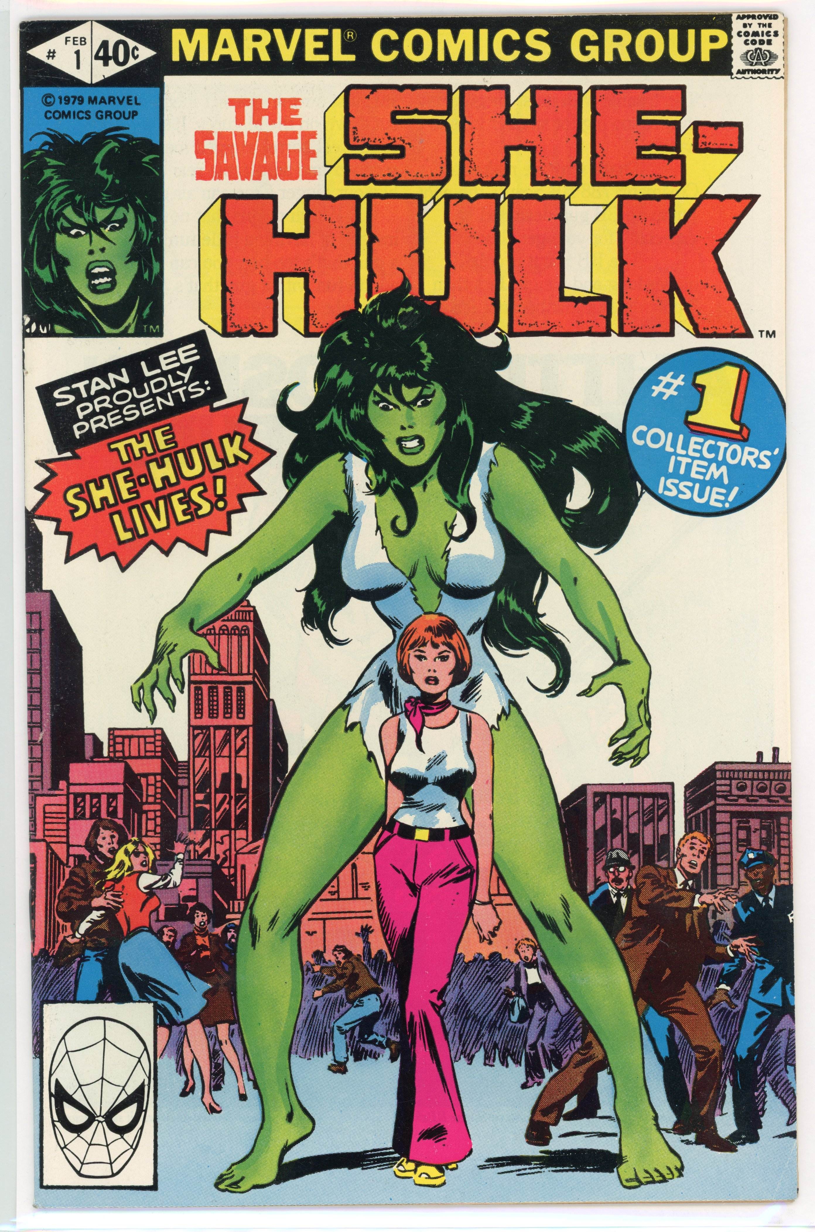 The Savage She-Hulk #1 (Marvel Comics, 1980) Origin and First Appearance of She-Hulk