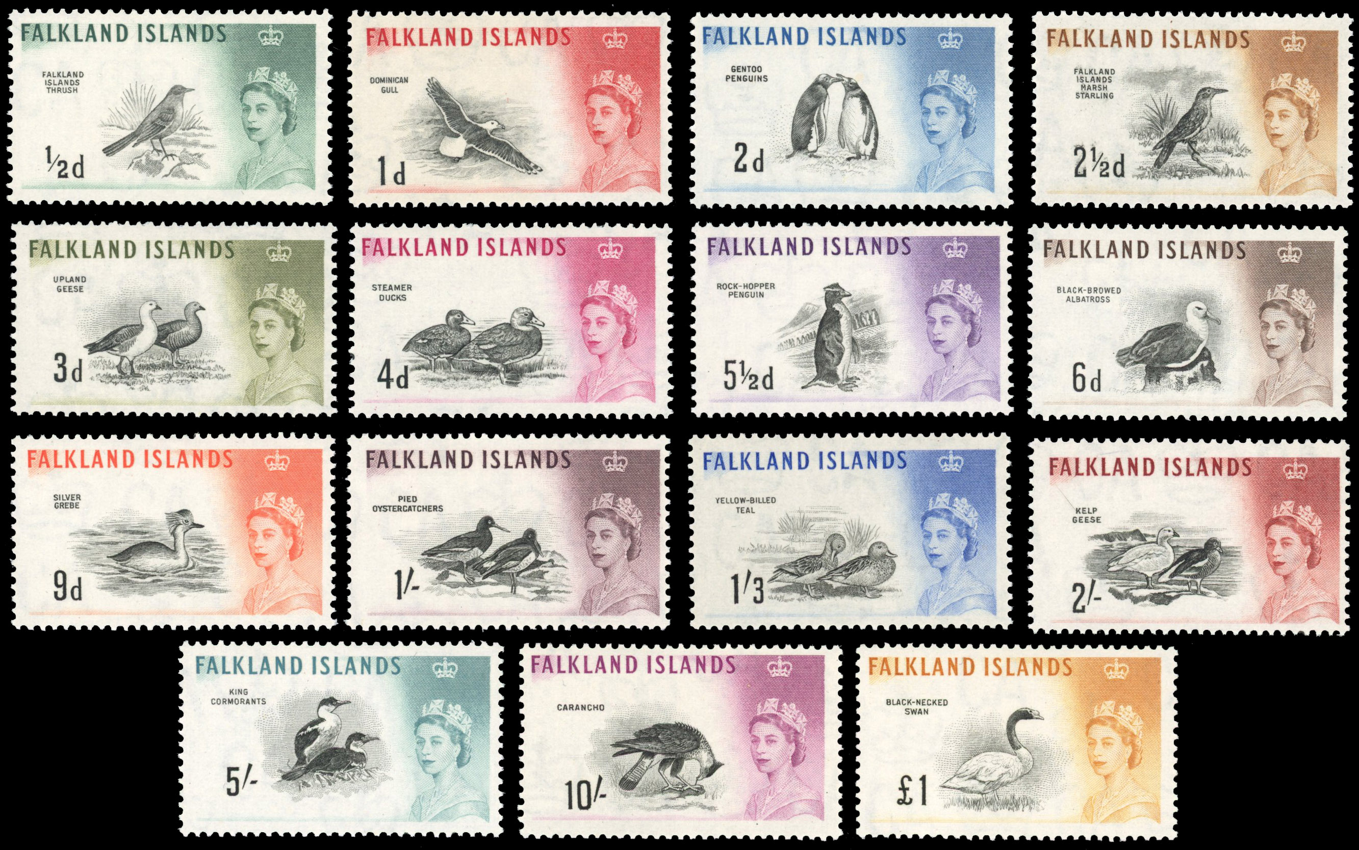 British Commonwealth QEII unmounted mint sets