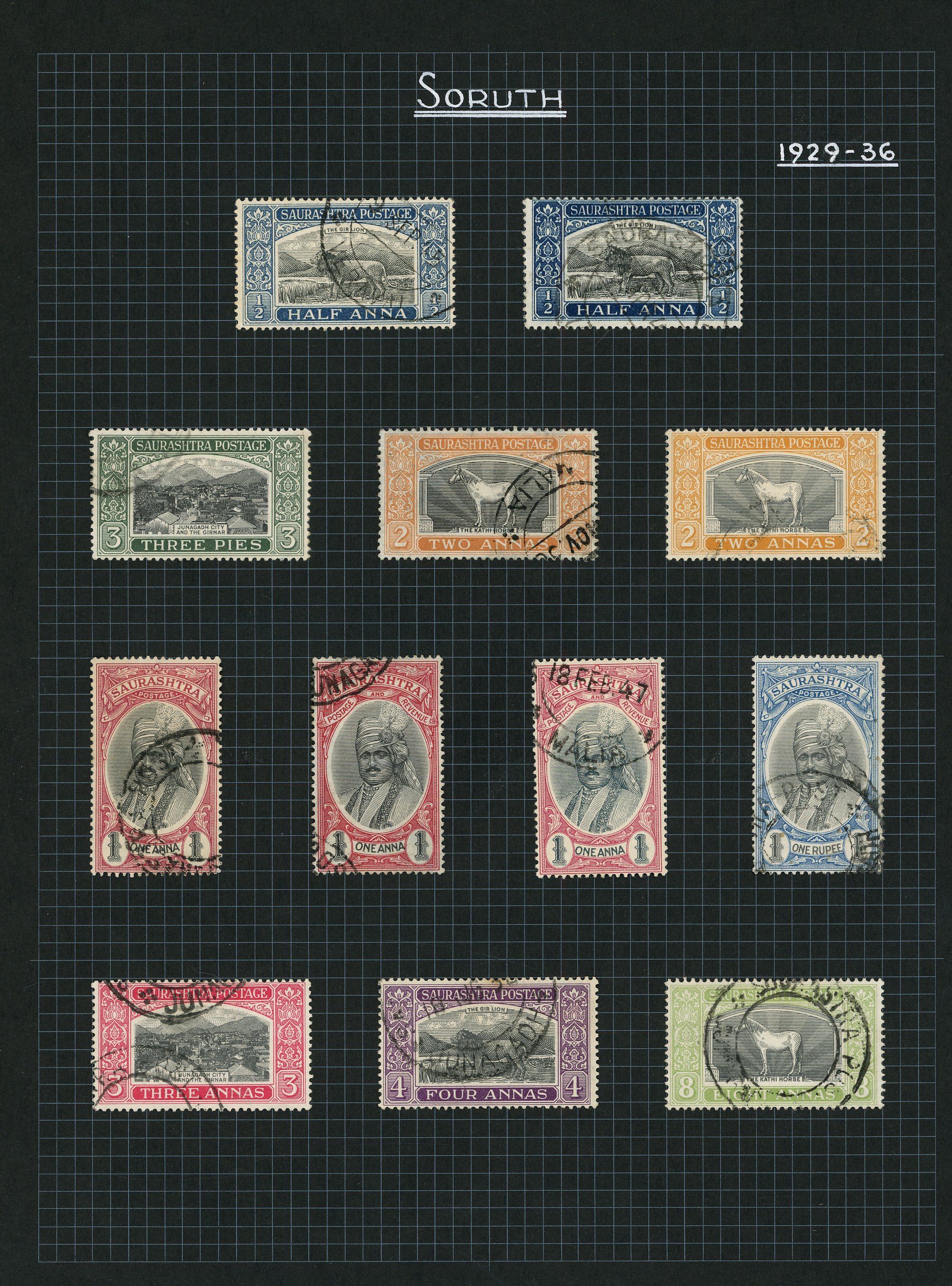 IFS Soruth 1929-1949 mint and used collection well written up on loose pages