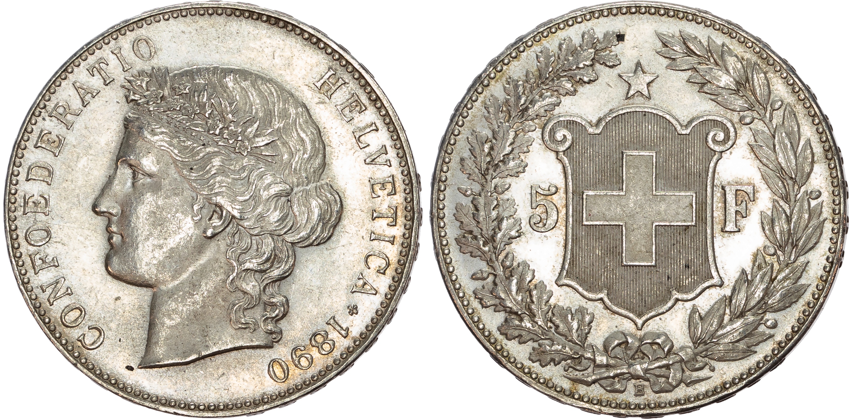 Switzerland, Bern, silver Taler of 40 Batzen, 1795