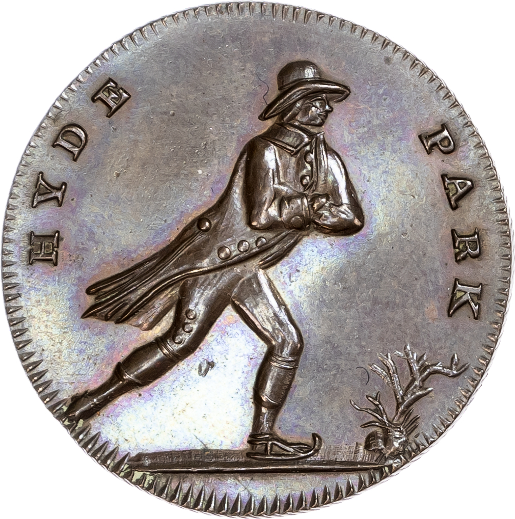 London - Hyde Park, Paul Skidmore specious Halfpenny undated
