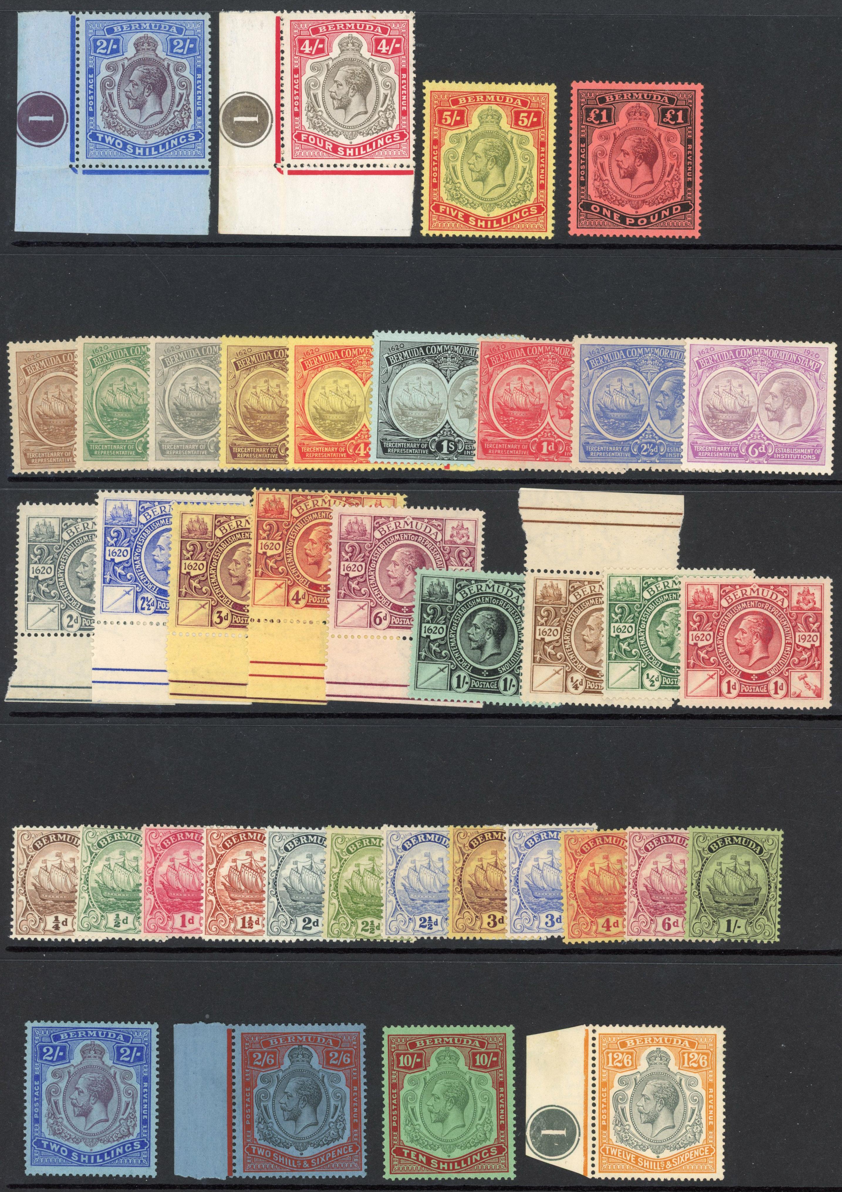 Bermuda KG V group mint