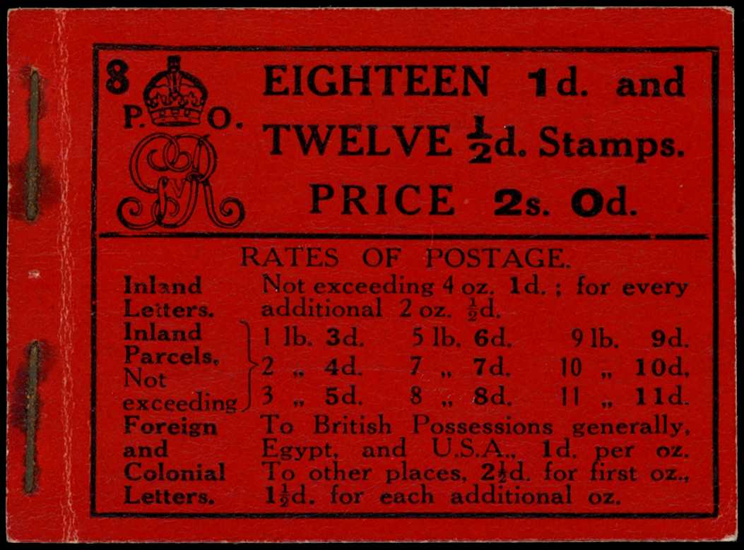 1913 2/- (Edition #8), all panes with...