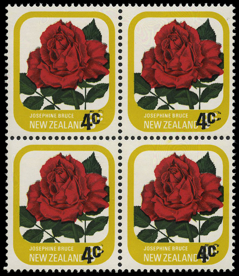 1979 4ct on 8ct Josephine Bruce block of...