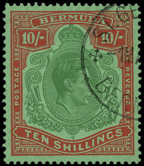 Bermuda SG 119e var used