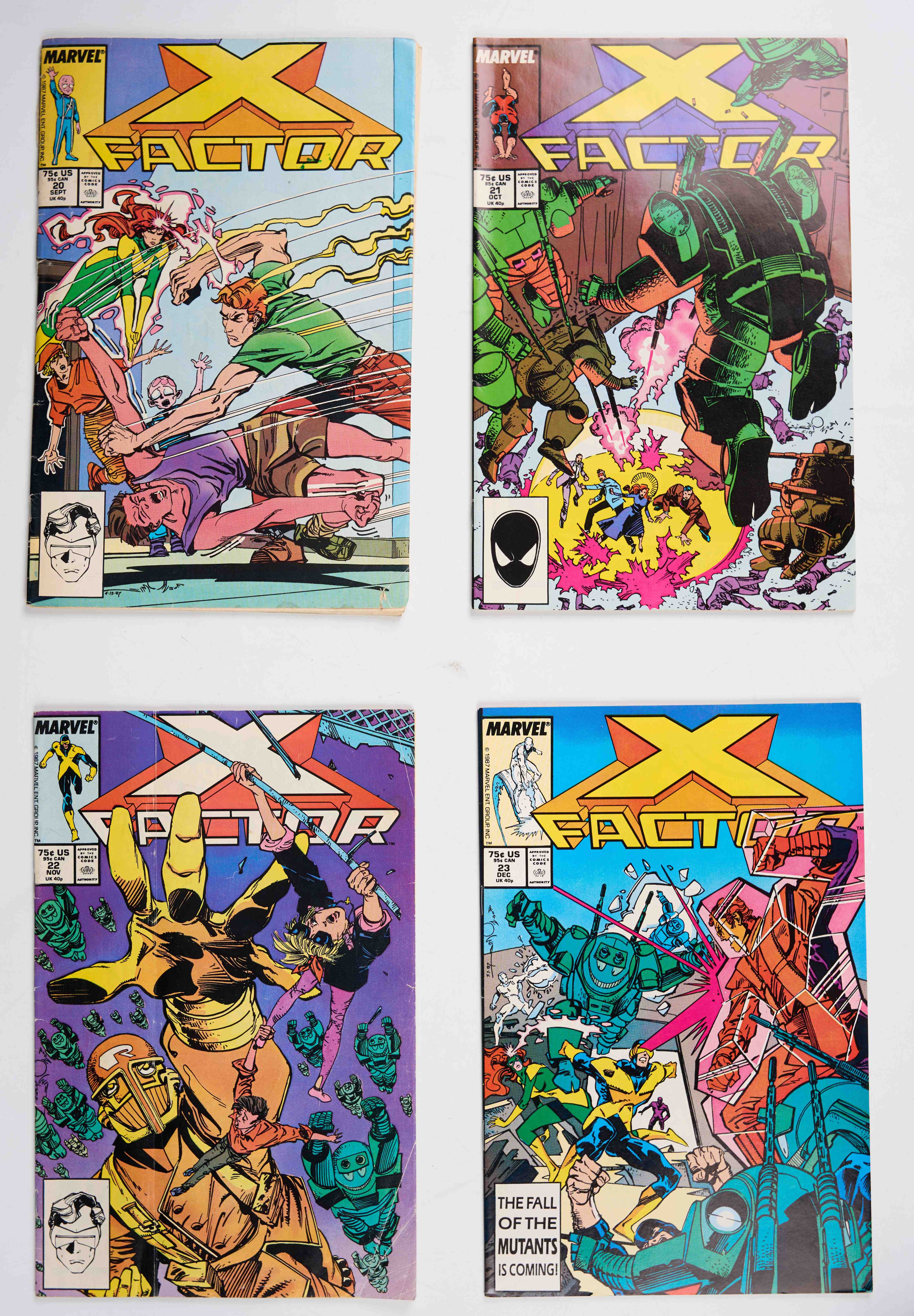X-Factor Volume 1 (Marvel Comics, 1987-91) Bundle of 46