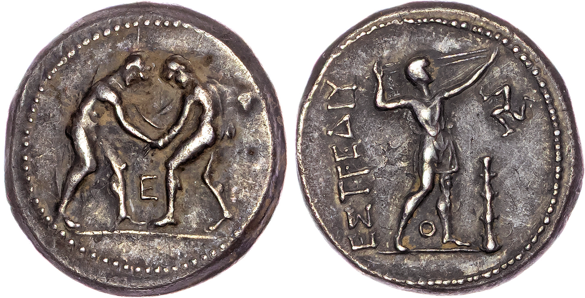 Pamphylia, Aspendos (c. 330-300 BC) AR Stater, 10.32g.