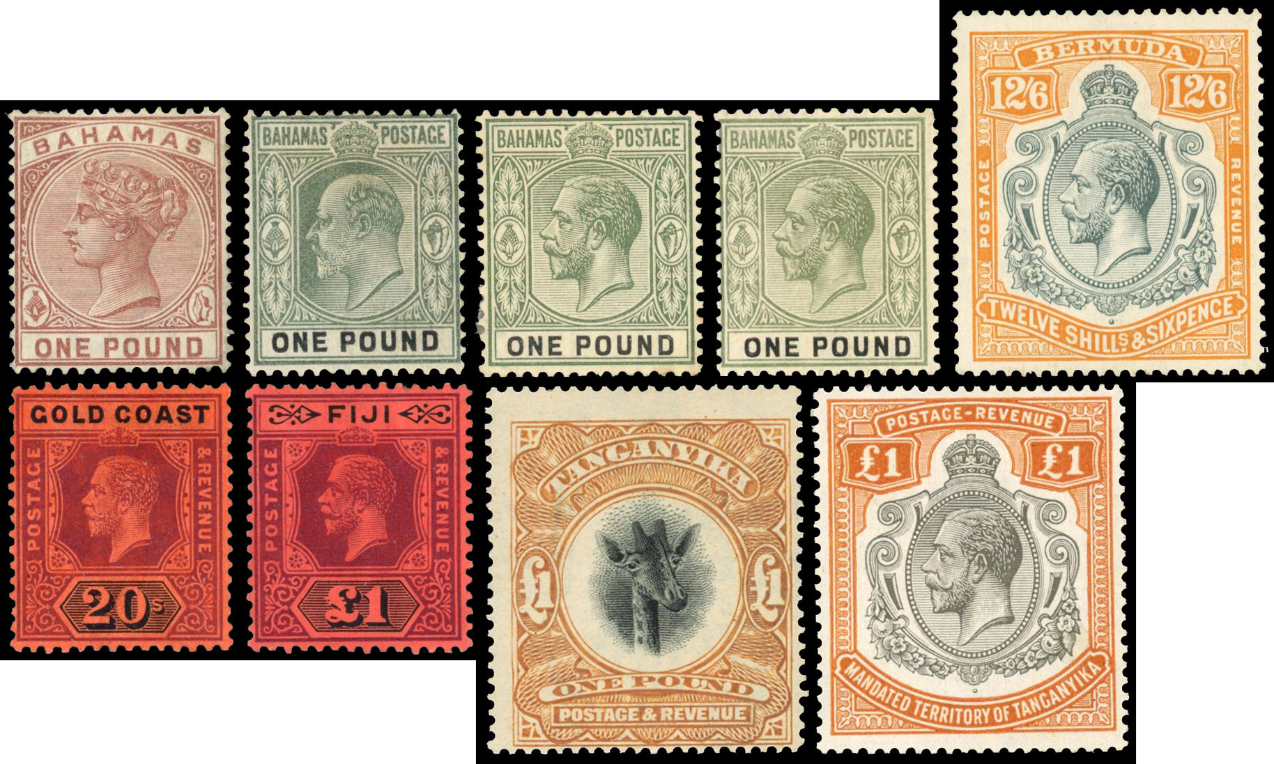 British Empire QV-KGV mint selection