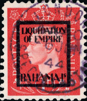 German Propaganda Forgeries; Bahamas set 'used'